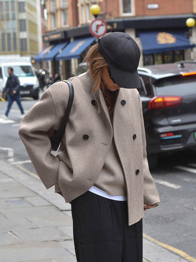 Oversized Button-Down Jacket