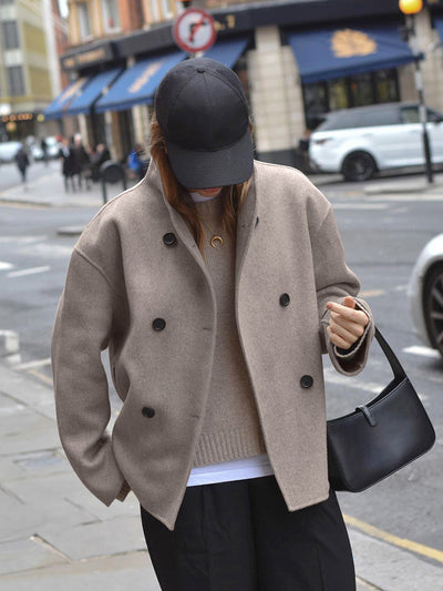 Oversized Button-Down Jacket